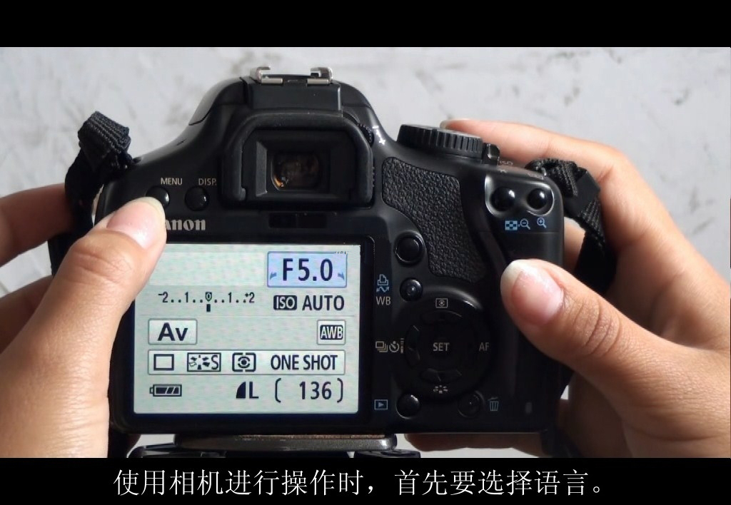 第四十三期丨佳能/尼康单反相机常用操作中文字幕教程