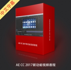 《 AE CC 2017新功能训练视频教程》中文字幕教程