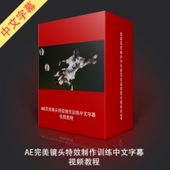 AE完美镜头特效制作训练中文字幕视频教程